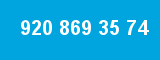 920 869 35 74 920 869 35 74